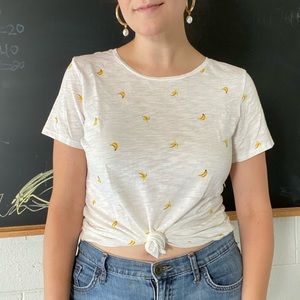 Old Navy Banana shirt Sz M